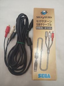 Official Sega Saturn S-Video Stereo  Sega Saturn Japan Import US Seller HSS-0105