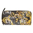 VERSACE JEANS COUTURE Womens Black & Gold Baroque Wallet - NIB