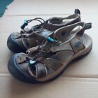 Keen Womens 8.5 Water Sandals Brown w Teal accents