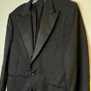 Italian Corneliani Superfine Wool Formal Suit Jacket Tuxedo Sz EU 52R