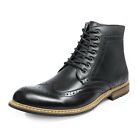 Men's Formal Modern Classic Lace Up Leather Oxford Dress Ankle Boots Size 6.5-15