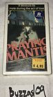 1986 Praying Mantis VHS Horror Premiere Video Original Shell Case Rental $$ Tags