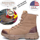 Mens Safety Shoes Steel Toe Indestructible Sneakers Work Waterproof Boots Hiking