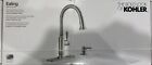 NEW Kohler Ealing Vibrant Stainless Pull-Down Kitchen Faucet R28703-SD-VS