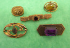 ANTIQUE VINTAGE LOT OF BROOCHES