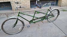 1971 Schwinn Twinn tandem bicycle Green Family Fun Ready To Go