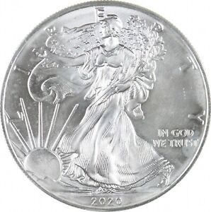 Better Date 2020 American Silver Eagle 1 Troy Oz .999 Fine Silver *733