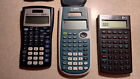 Lot of 3 calculators ( HP 10b11+ financial / TI 30XIIS / TI30XS)