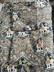 Set of 3 Sherry Kline Green Floral King Size Comforter with 2 Pillow Shams