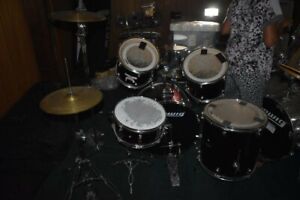 Ludwig RED FOIL 5pc set of Drums
