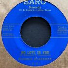 Harmon Boazeman 1959 Rockabilly 45 on Sarg ~ No Love In You ~ Hear