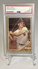 New ListingVintage Roger Maris 1962 Topps 1 PSA 3 MC VG MLB Baseball Card; Yankees