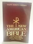 Bible New American Saint Joseph Edition Benziger 1991 Softcover, Edge Index