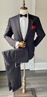Rare Bespoke Brioni Soft NON SHATNEZ Brown Striped Suit 40R