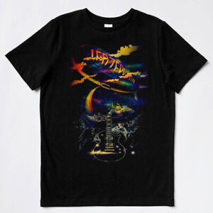 Led Zeppelin Band Concert Rock Tour Black T-Shirt, Unisex Crewneck,Gift For Fan