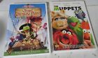 Disney Muppet Treasure Island & The Muppets 2 Movie Set DVD Kids Family Movies