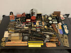 Huge Vintage Junk Drawer Lot Old Tools Pocket Knives Toys Advertising Estate Lot