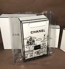 CHANEL BEAUTE GIFT POUCH / Transparent CLUTCH PVC COSMETIC BAG 2023 GIFT