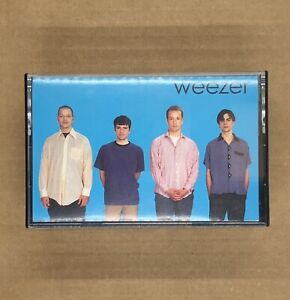 WEEZER Cassette Tape BLUE ALBUM 1994 90s VINTAGE BMG CLUB EDITION BUDDY HOLLY
