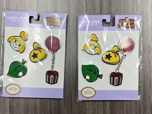 Controller Gear Authentic Nintendo Animal Crossing: Lapel Pins New 2 PACK