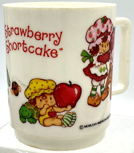1980 American Greetings Strawberry Shortcake Child’s Cup Mug Apple Blueberry Pie