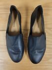 Lucky Brand Charsa Womens 7 M Slip On Shoes Casual Loafer Black Leather Flats