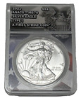 2021 Silver Eagle Type I ANACS MS 70 A First Strike Coin-TYPE 1-