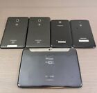 Lot Of 5 Samsung Galaxy Note 10.1 Tablet Unlocked Cellular, Tab A6, Tab 3 READ!