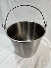 Vollrath Stainless Steel Tapered Dairy Pail 12-1 2-quart