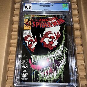 ASM 346 - Amazing Spider-Man #346 CGC 9.8 NM+ Venom appearance and cover WP