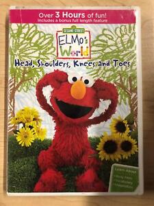 Elmos World - Head, Shoulders, Knees and Toes (DVD, 2015, Sesame Street) - J1105
