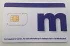 NEW Metro PCS 3-in-1 Postpaid/Prepaid 4G LTE 5G SIM Card, Nano/Micro/Standard