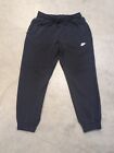 Nike Fleece Joggers Men’s L 598871-010 Black Sweatpants Nike Spellout Sweatpants