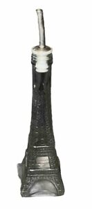 Vintage Large French Eiffel Tower Glass Bottle Jar - 13 1/2