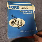 FORD 70 75 LAWN TRACTOR OWNERS OPERATORS MANUAL GAS RIDING RIDER MOWER GARDEN