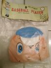 Vintage 15 INCH Baseball Player INFLATABLE FIGURE VINYL  NEW OLD STOCK DEADSTOCK