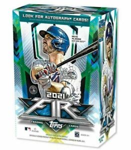 Topps Fire 2021 Baseball Trading Card Blaster Box (46 Cards)
