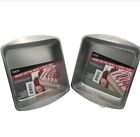 Set of 2 Cooking Concepts Square Non Stick Cake Durable Bakeware Pan 8
