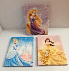 Disney Princess Canvas Pictures Wall Art Belle Cinderella Rapunzel