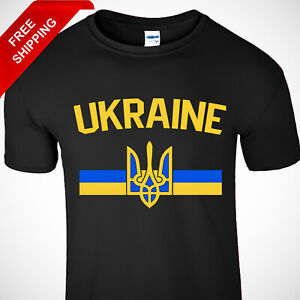 Ukraine Pride Vintage Style Ukrainian Flag Trident Ukraine Heritage Mens T shirt