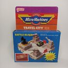 Micro Machines_Travel City_Battle Block Galoob_1988_Play Set_New/Sealed_(B)