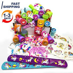 54 pcs Unicorn Prize Box Kids Birthday Party Favors Toys Goodie Bags Stuffers