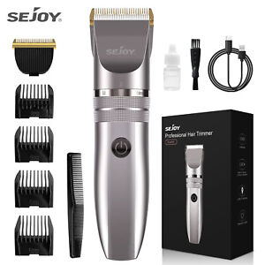 Hair Clippers for Men Professional Cordless Hair Trimmer Zero Gapped Clippers