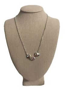 Montana Silversmiths Necklace Womens Heart Big Sky Pink Gemstone Chain Rope