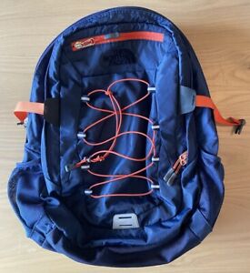 THE NORTH FACE Borealis Flexvent Hiking Backpack Laptop Blue / Orange Mens