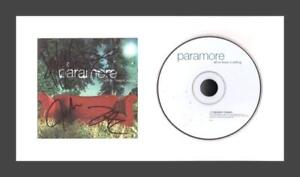 Paramore Full Band Signed Autograph All We Know is Falling Framed CD Display JSA