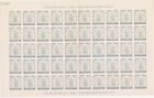 PORTUGUESE INDIA TAXA 1 REAL MNH COMPLETE SHEET OF 50 STAMPS.