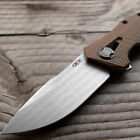 Zero Tolerance 0308 Folding Knife CPM 20CV Steel Coyote Tan G10/Titanium Handle