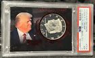 2020 Leaf Decision Donald J Trump 1/1 #TC6 PSA 7 Gold Plated Coin | 1 of 1