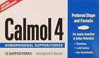 Calmol 4 Hemorrhodial Suppositories, 12 Count